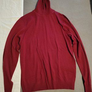 Uniqlo Red Turtleneck (Great Condition) [M]